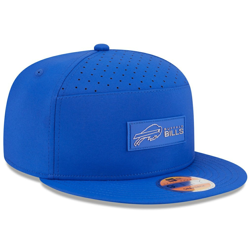 2025 Sideline Split Panel 9FIFTY Snapback Hat - Buffalo Bills