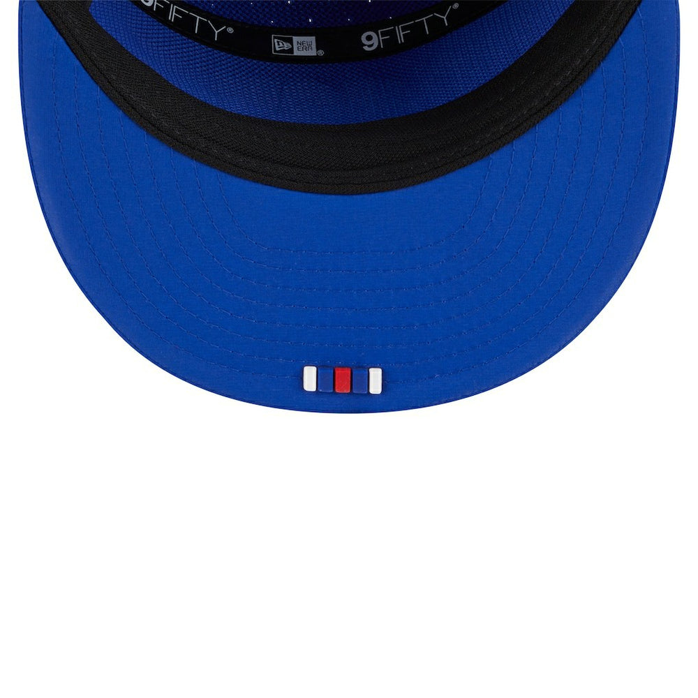 2025 Sideline Throwback Split Panel 9FIFTY Snapback Hat - Buffalo Bills