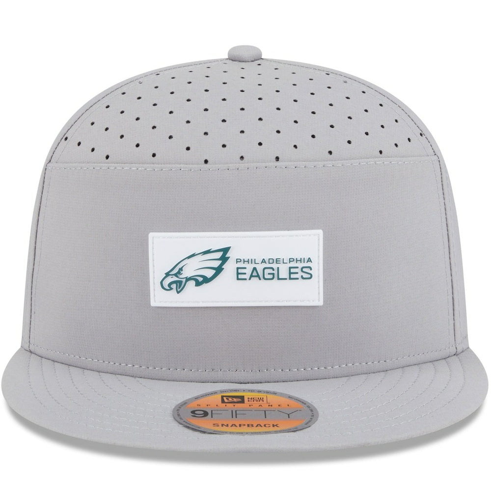 2025 Sideline Split Panel 9FIFTY Snapback Hat - Philadelphia Eagles