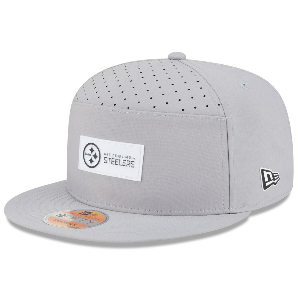 2025 Sideline Split Panel 9FIFTY Snapback Hat - Pittsburgh Steelers