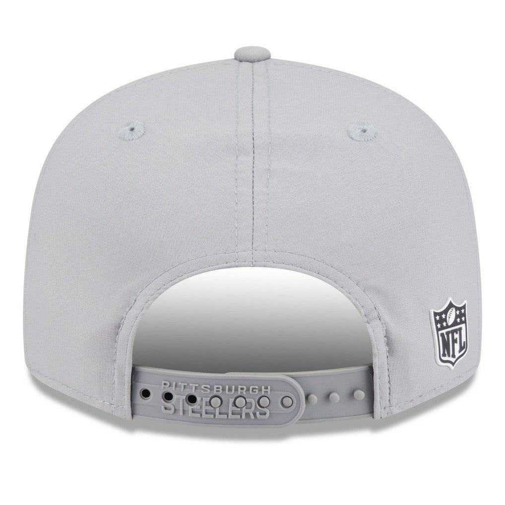 2025 Sideline Split Panel 9FIFTY Snapback Hat - Pittsburgh Steelers