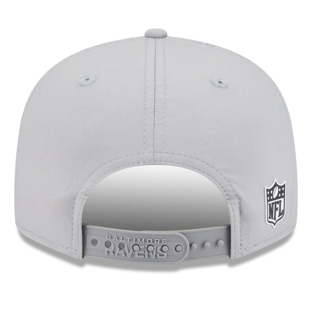 2025 Sideline Split Panel 9FIFTY Snapback Hat - Baltimore Ravens