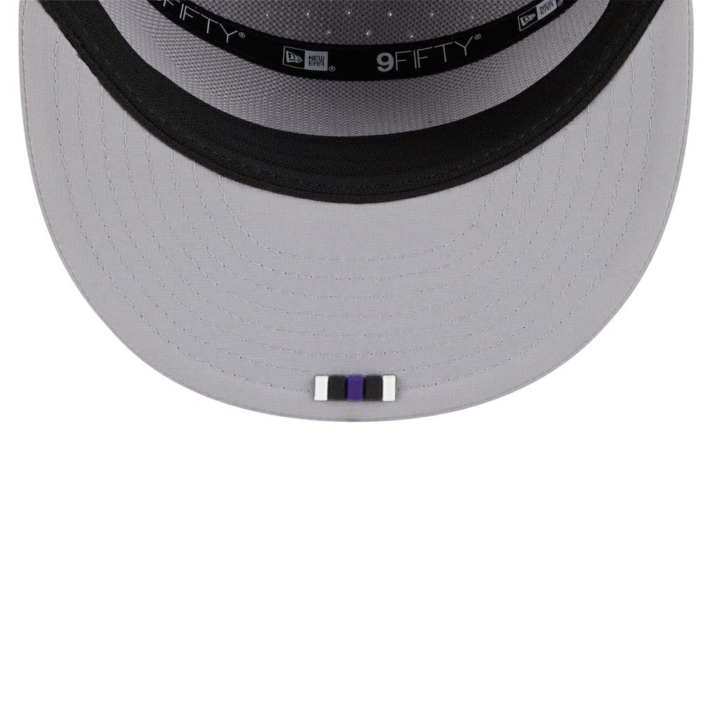 2025 Sideline Split Panel 9FIFTY Snapback Hat - Baltimore Ravens