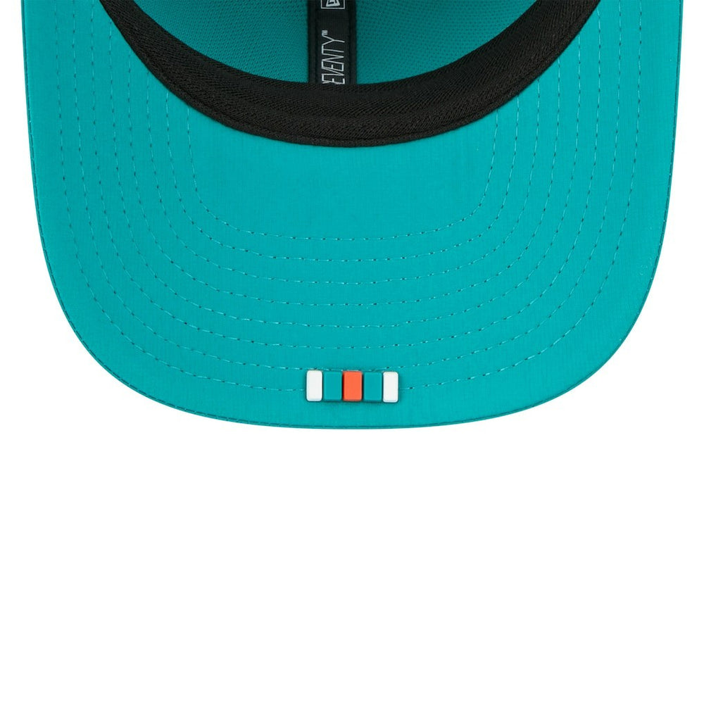 2025 Sideline Throwback 9SEVENTY Trucker Adjustable Hat - Miami Dolphins