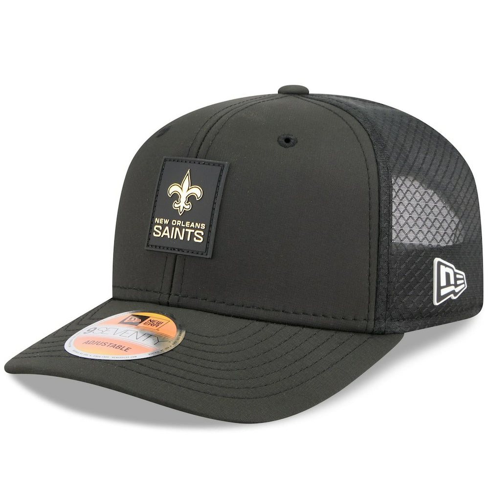 2025 Sideline 9SEVENTY Trucker Adjustable Hat - New Orleans Saints