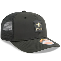 2025 Sideline 9SEVENTY Trucker Adjustable Hat - New Orleans Saints
