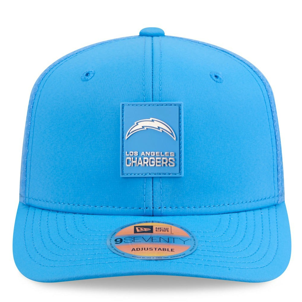 2025 Sideline 9SEVENTY Trucker Adjustable Hat - Los Angeles Chargers