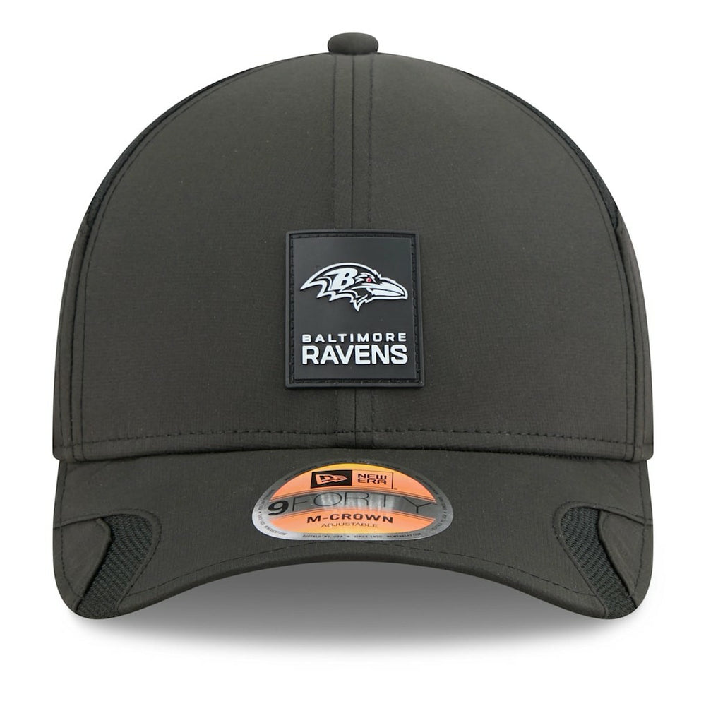 2025 Sideline M-Crown 9FORTY Adjustable Hat - Baltimore Ravens