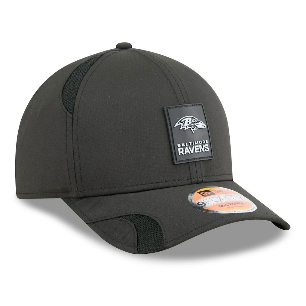 2025 Sideline M-Crown 9FORTY Adjustable Hat - Baltimore Ravens