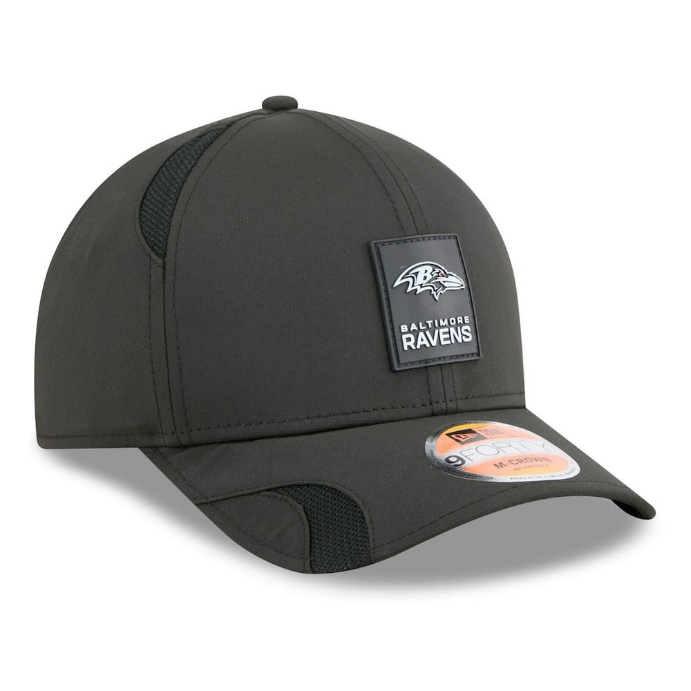 2025 Sideline M-Crown 9FORTY Adjustable Hat - Baltimore Ravens