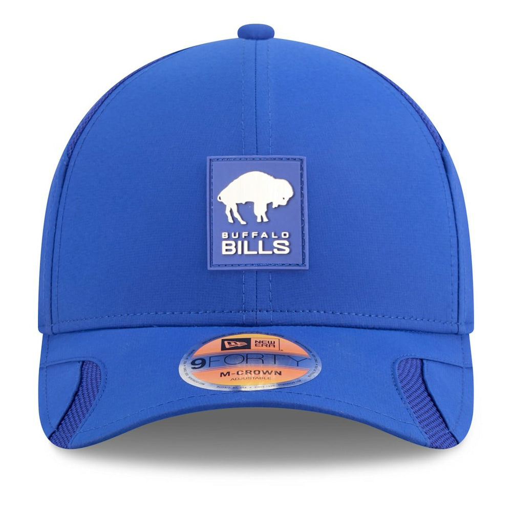 2025 Sideline Throwback M-Crown 9FORTY Adjustable Hat - Buffalo Bills