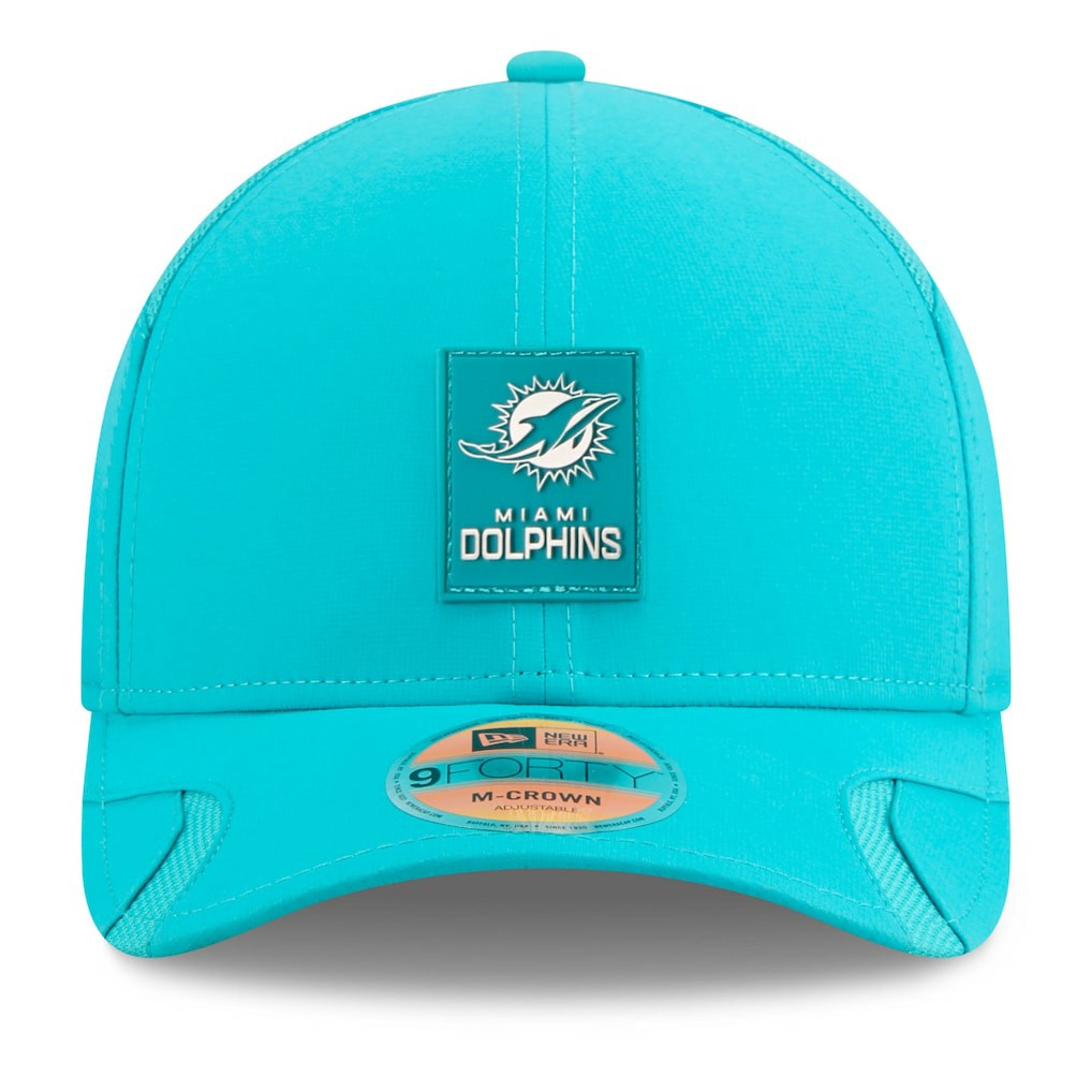 2025 Sideline M-Crown 9FORTY Adjustable Hat - Miami Dolphins