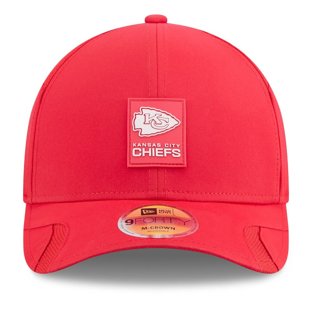 2025 Sideline M-Crown 9FORTY Adjustable Hat - Kansas City Chiefs