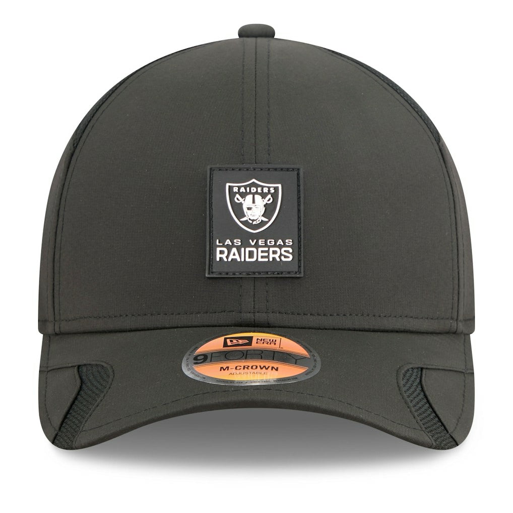 2025 Sideline M-Crown 9FORTY Adjustable Hat - Las Vegas Raiders