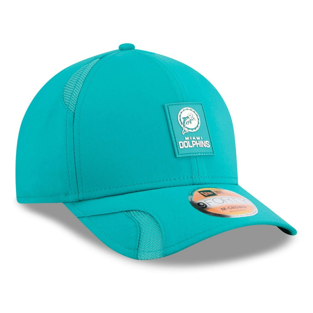 2025 Sideline Throwback M-Crown 9FORTY Adjustable Hat - Miami Dolphins