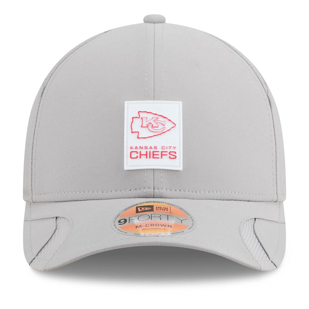 2025 Sideline M-Crown 9FORTY Adjustable Hat - Kansas City Chiefs