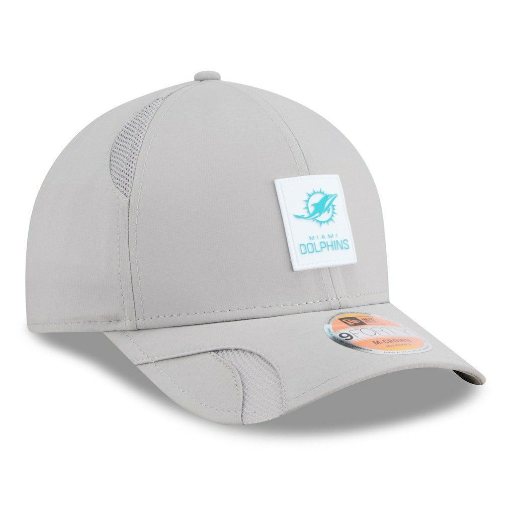 2025 Sideline M-Crown 9FORTY Adjustable Hat - Miami Dolphins