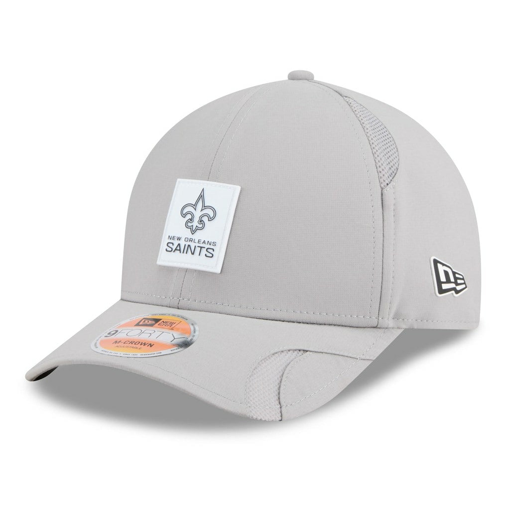 2025 Sideline M-Crown 9FORTY Adjustable Hat - New Orleans Saints