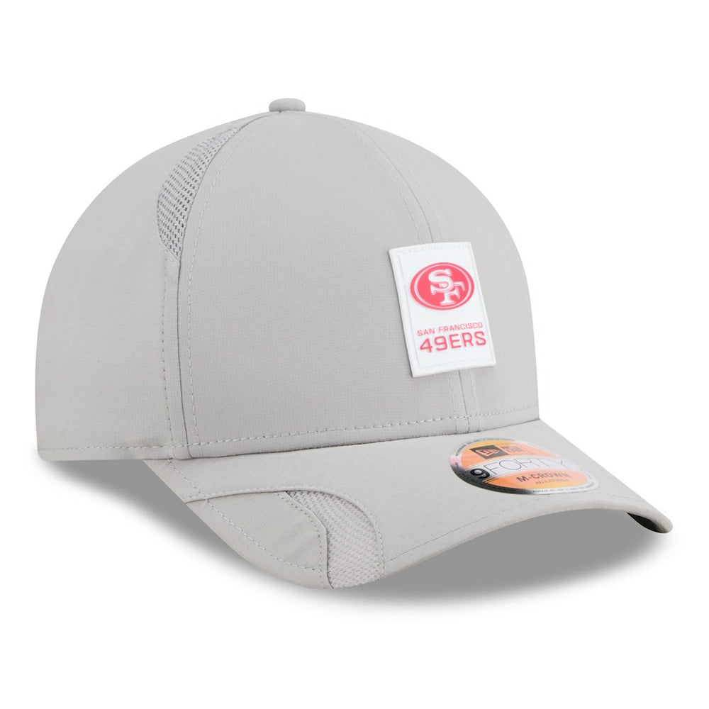 2025 Sideline M-Crown 9FORTY Adjustable Hat - San Francisco 49ers