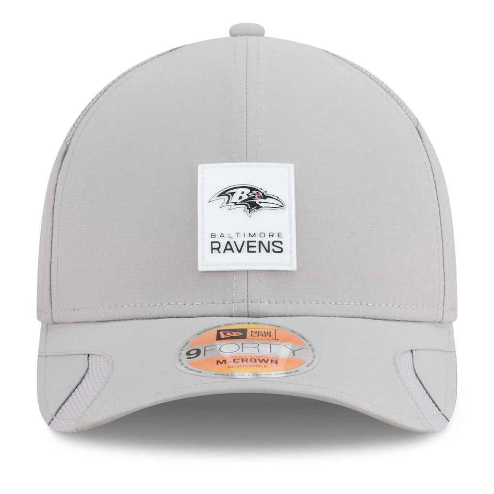 2025 Sideline M-Crown 9FORTY Adjustable Hat - Baltimore Ravens
