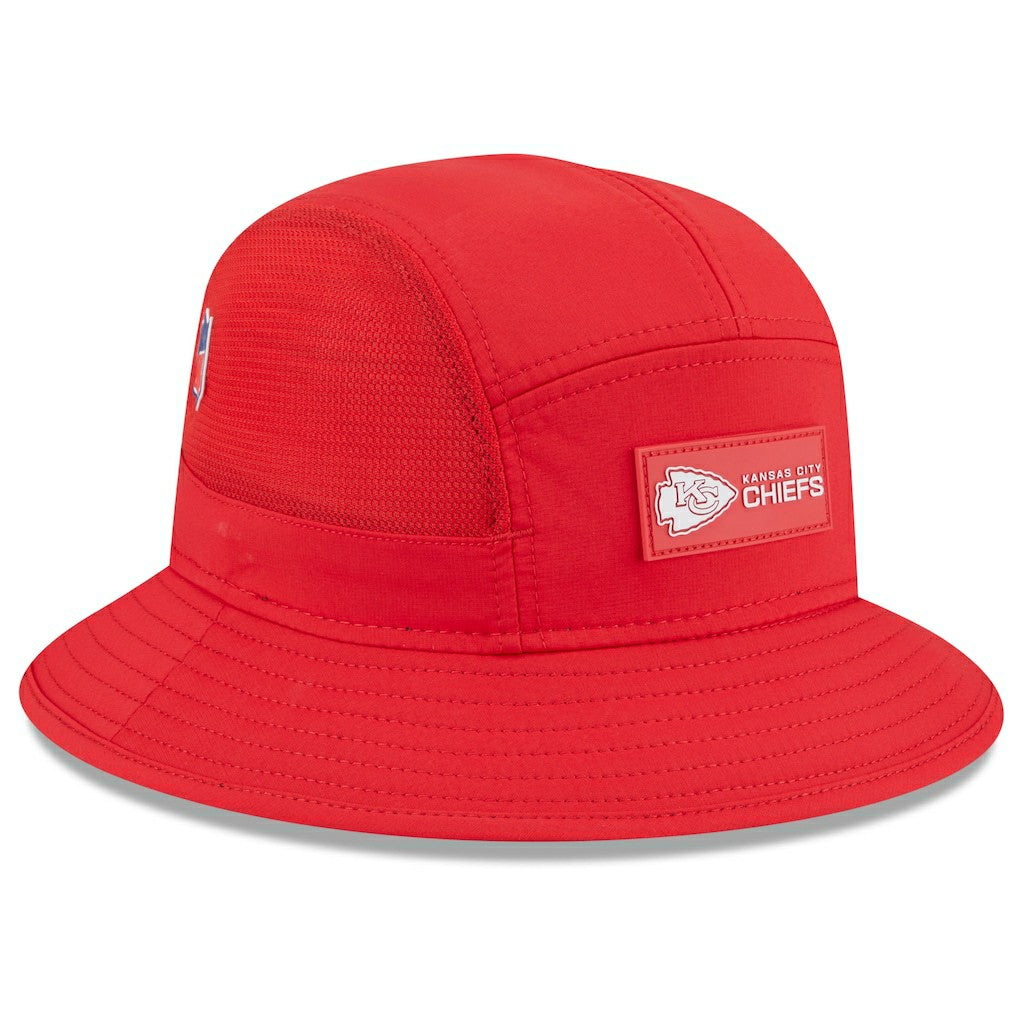 2025 Sideline Bucket Hat - Kansas City Chiefs