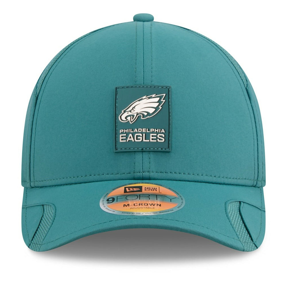 Youth 2025 Sideline M-Crown 9FORTY Adjustable Hat - Philadelphia Eagles