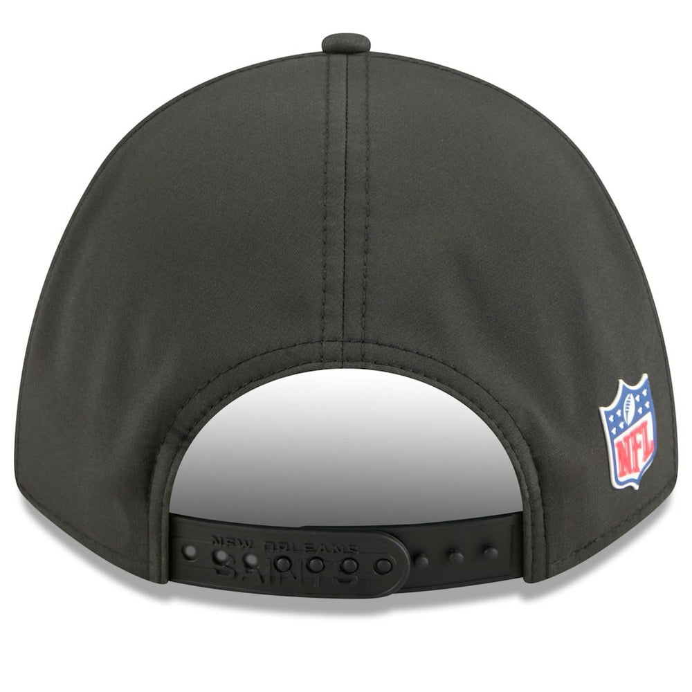 Youth 2025 Sideline 9FORTY Adjustable Hat - New Orleans Saints