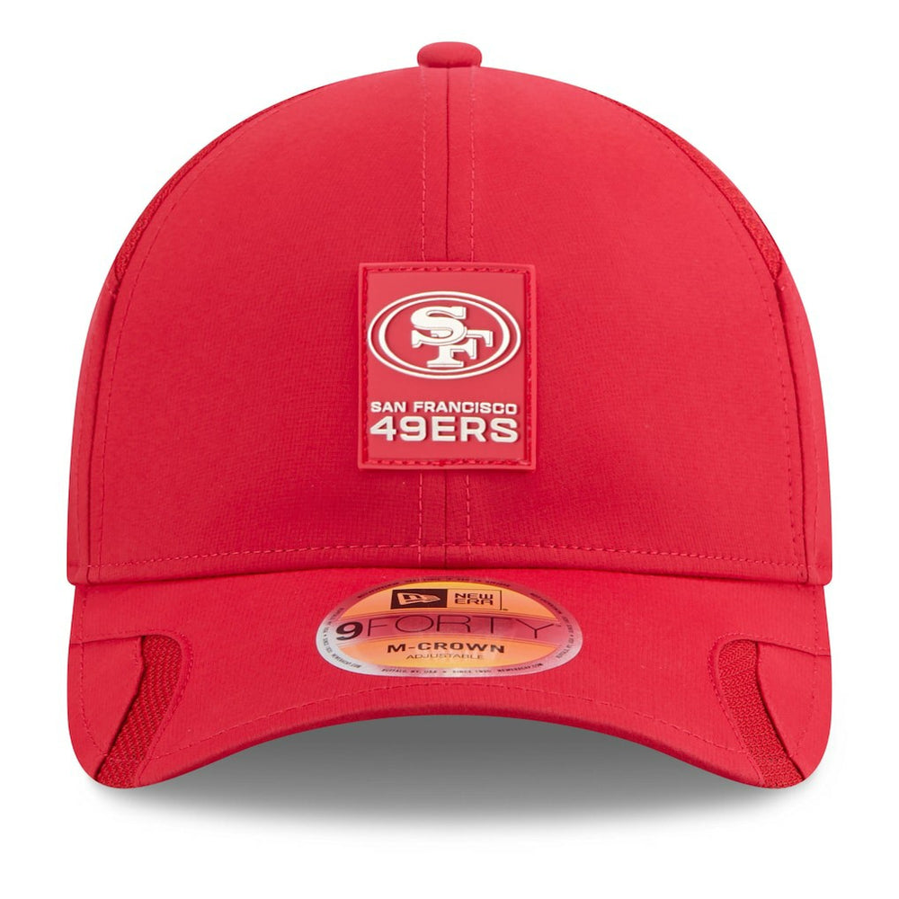 Youth 2025 Sideline 9FORTY Adjustable Hat - San Francisco 49ers