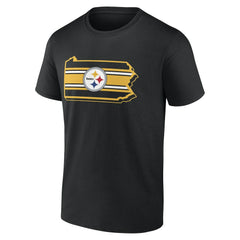 State Outline T-Shirt - Pittsburgh Steelers