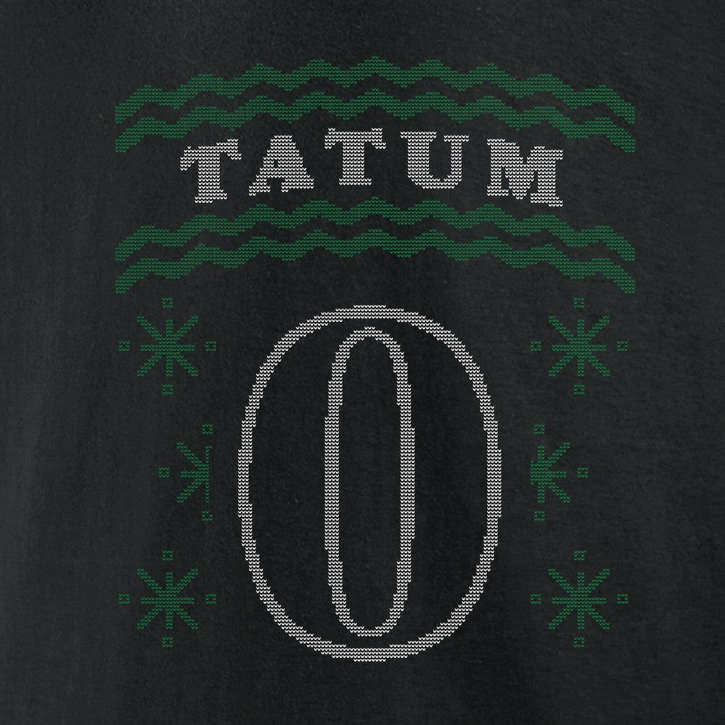 NBA Jayson Tatum Boston Celtics Ugly Sweater Name & Number T-Shirt