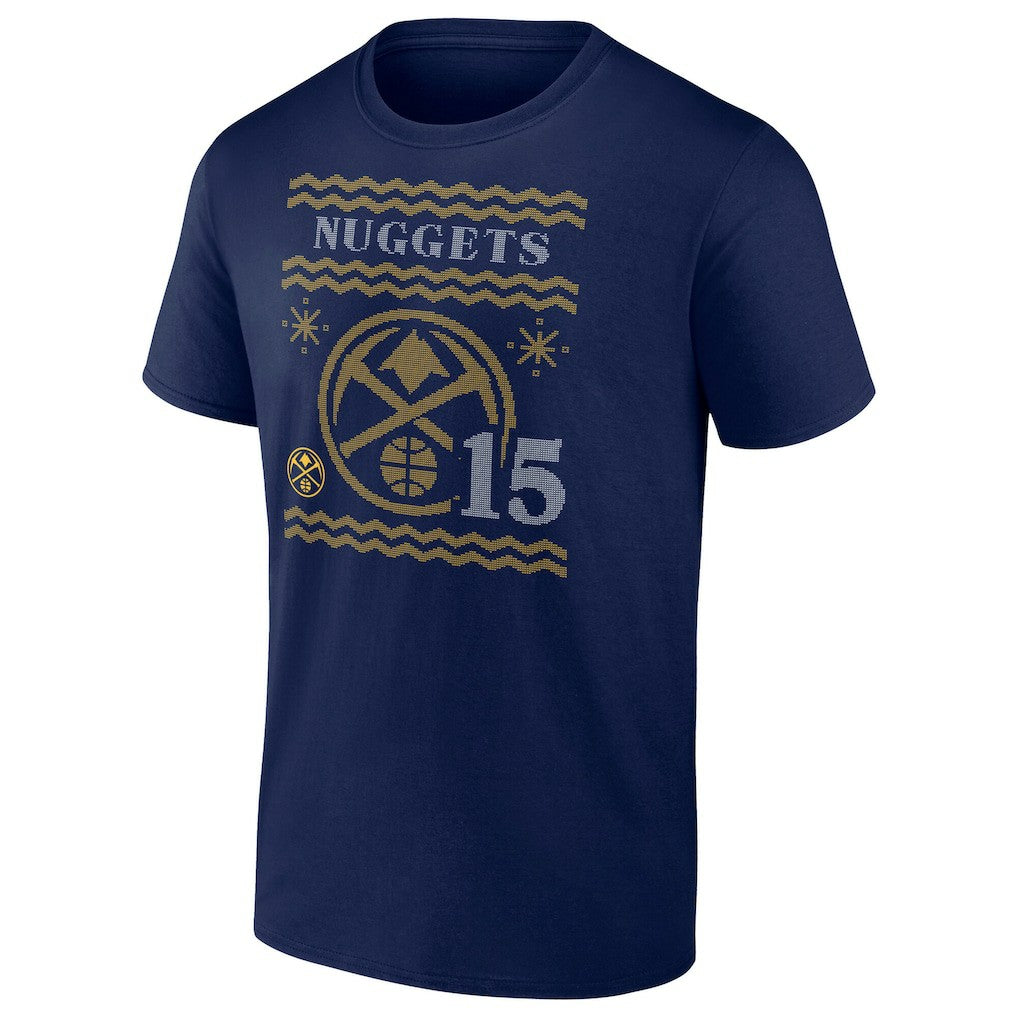 NBA Nikola Jokic Denver Nuggets Ugly Sweater Name & Number T-Shirt sale