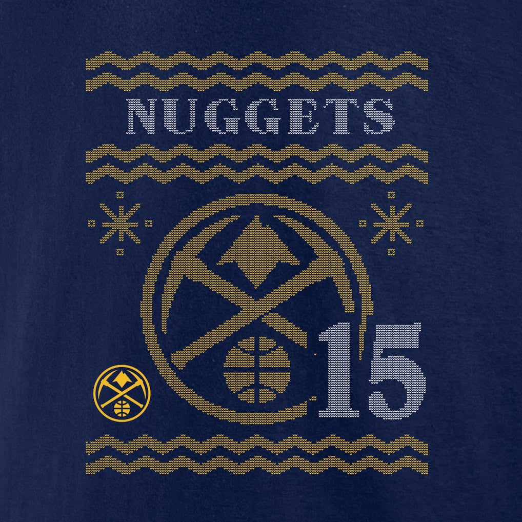NBA Nikola Jokic Denver Nuggets Ugly Sweater Name & Number T-Shirt sale