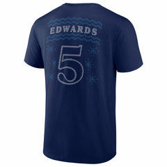 NBA Anthony Edwards Minnesota Timberwolves Ugly Sweater Name & Number T-Shirt