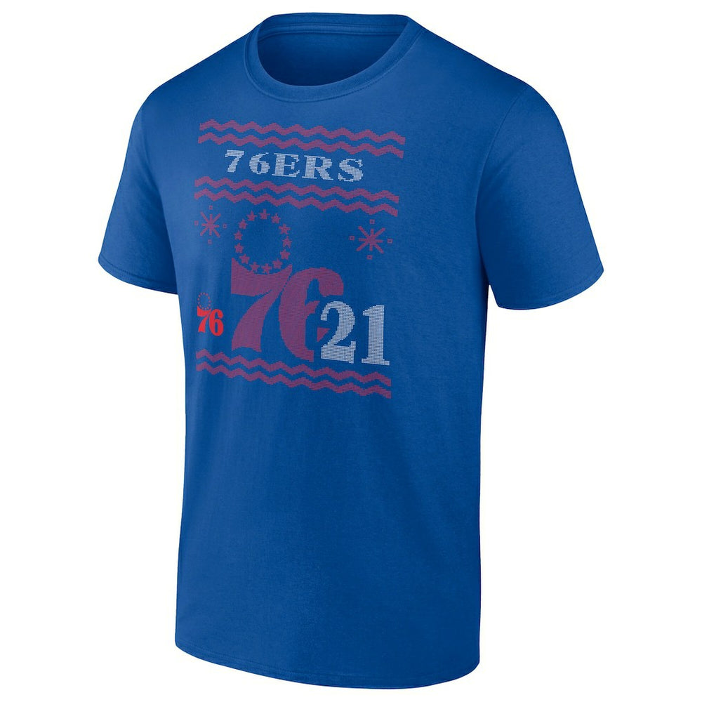 NBA Joel Embiid Philadelphia 76ers Ugly Sweater Name & Number T-Shirt