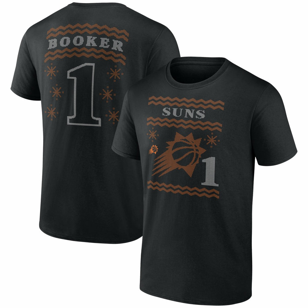 NBA Devin Booker Phoenix Suns Ugly Sweater Name & Number T-Shirt
