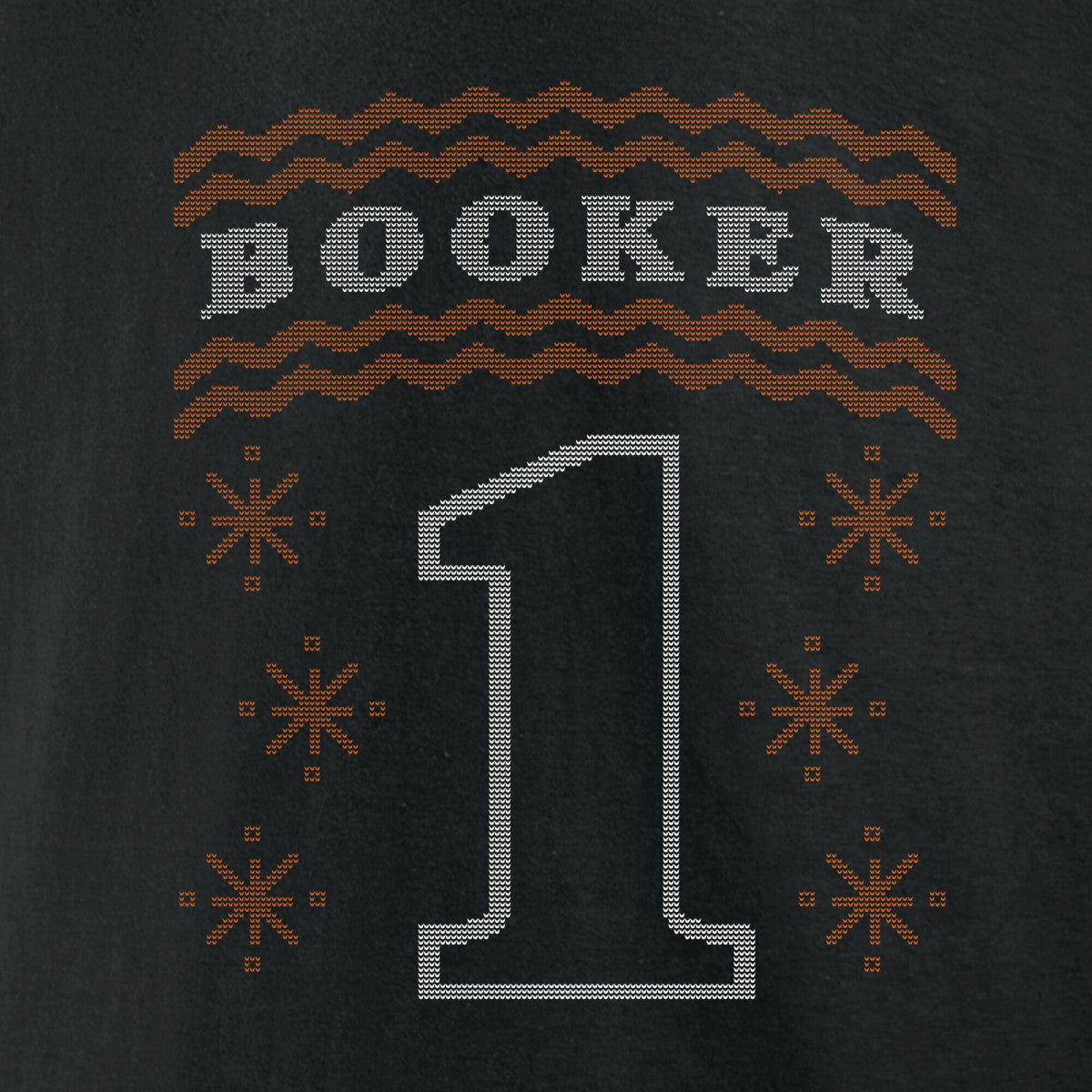 NBA Devin Booker Phoenix Suns Ugly Sweater Name & Number T-Shirt