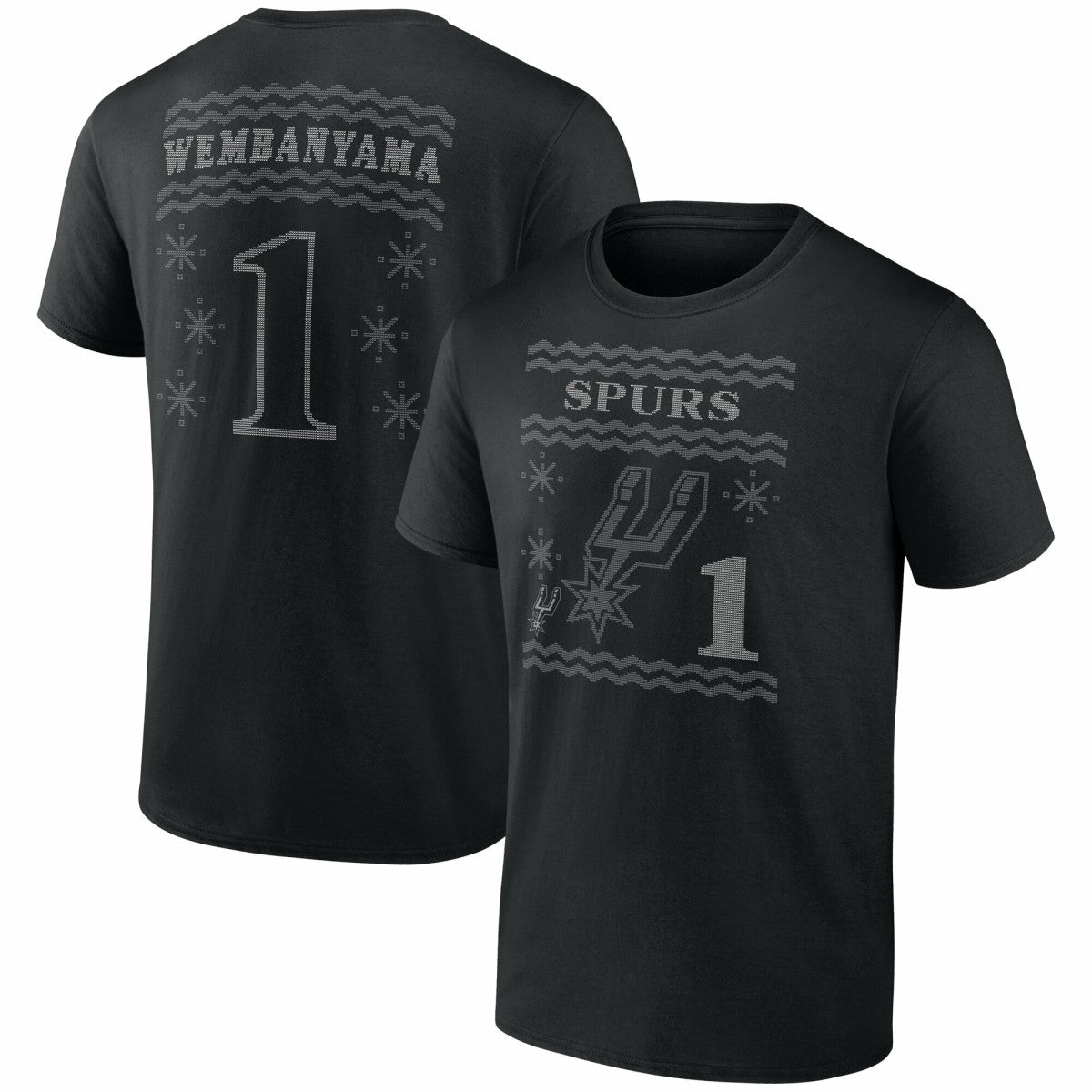 NBA Victor Wembanyama San Antonio Spurs Ugly Sweater Name & Number T-Shirt