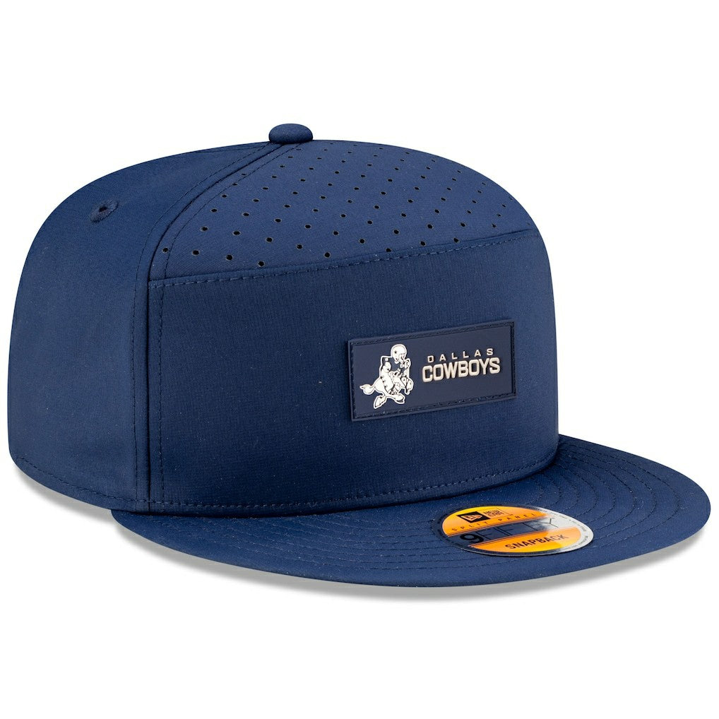 2025 Sideline Throwback Split Panel 9FIFTY Snapback Hat - Dallas Cowboys