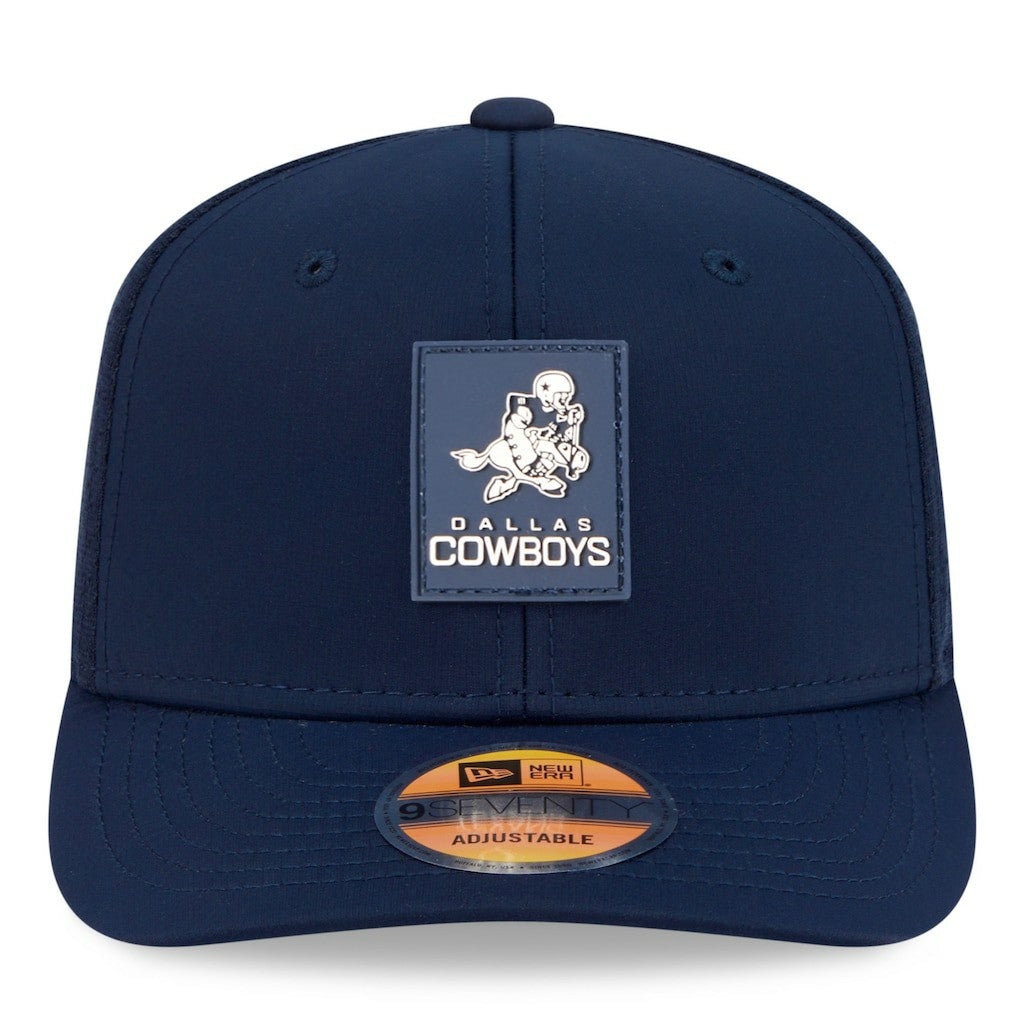 2025 Sideline Throwback 9SEVENTY Trucker Adjustable Hat - Dallas Cowboys