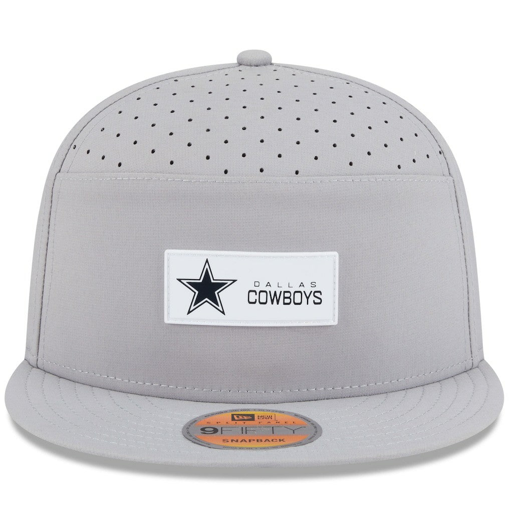 2025 Sideline Split Panel 9FIFTY Snapback Hat - Dallas Cowboys