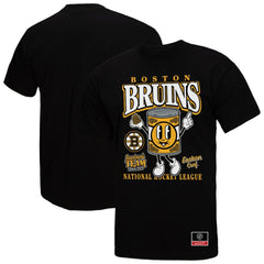 NHL Black Boston Bruins Mitchell & Ness Local Food T-Shirt