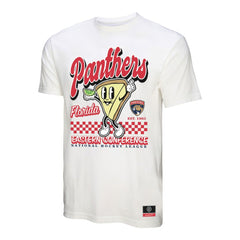 NHL White Florida Panthers Mitchell & Ness Local Food T-Shirt