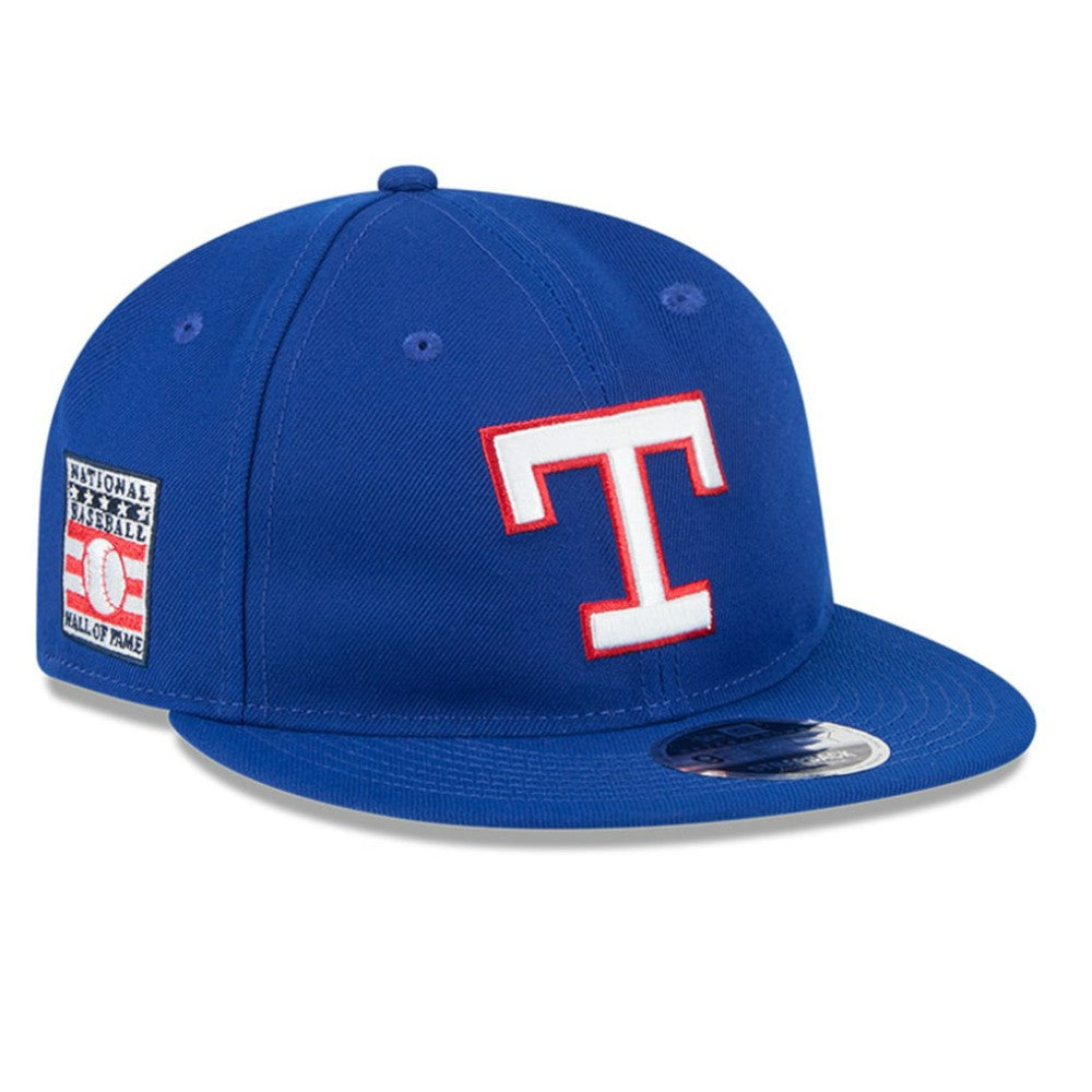 MLB Texas Rangers New Era Baseball Hall of Fame Retro Crown 9FIFTY Adjustable Hat
