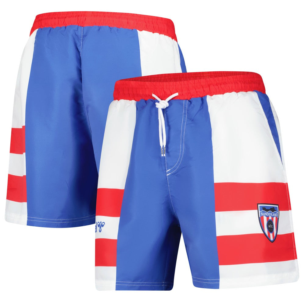 Sunderland Hummel Away Swim Shorts -  Blue
