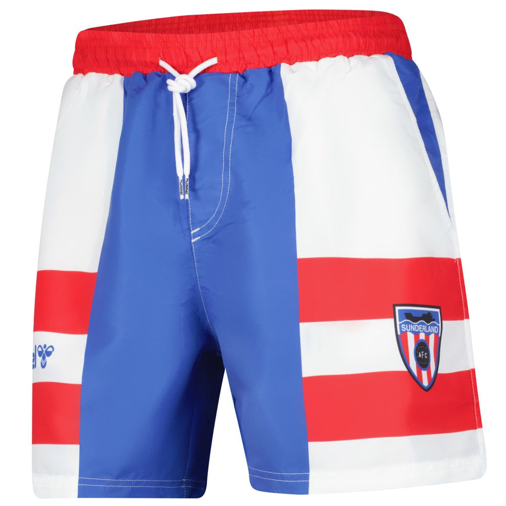 Sunderland Hummel Away Swim Shorts -  Blue