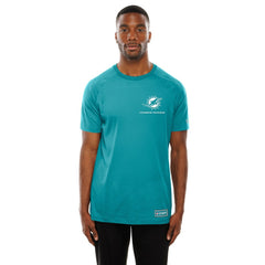 Functional Fandom Reflective T-Shirt - Miami Dolphins