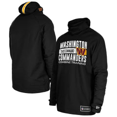 Functional Fandom Balaclava Helmet Stripe Tri-Blend Hoodie - Washington Commanders