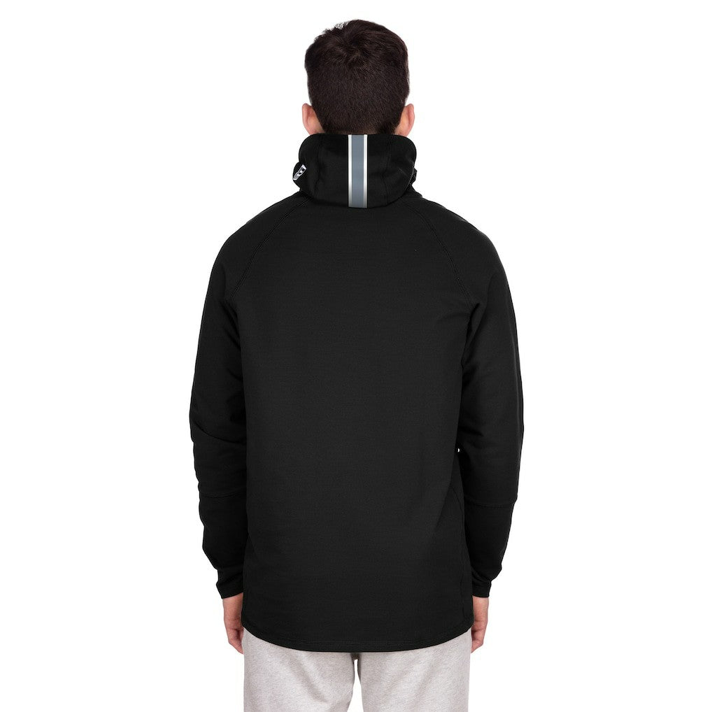 Functional Fandom Balaclava Helmet Stripe Tri-Blend Hoodie - Las Vegas Raiders