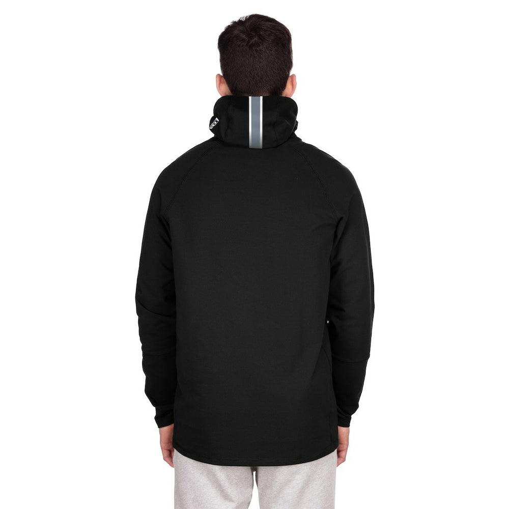 Functional Fandom Balaclava Helmet Stripe Tri-Blend Hoodie - Las Vegas Raiders