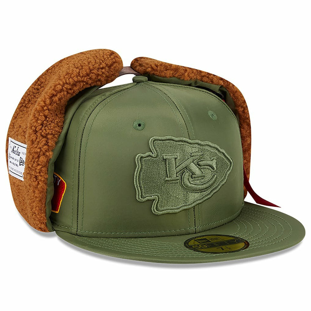 x Alpha Industries Dog Ears 59FIFTY Fitted Hat - Kansas City Chiefs